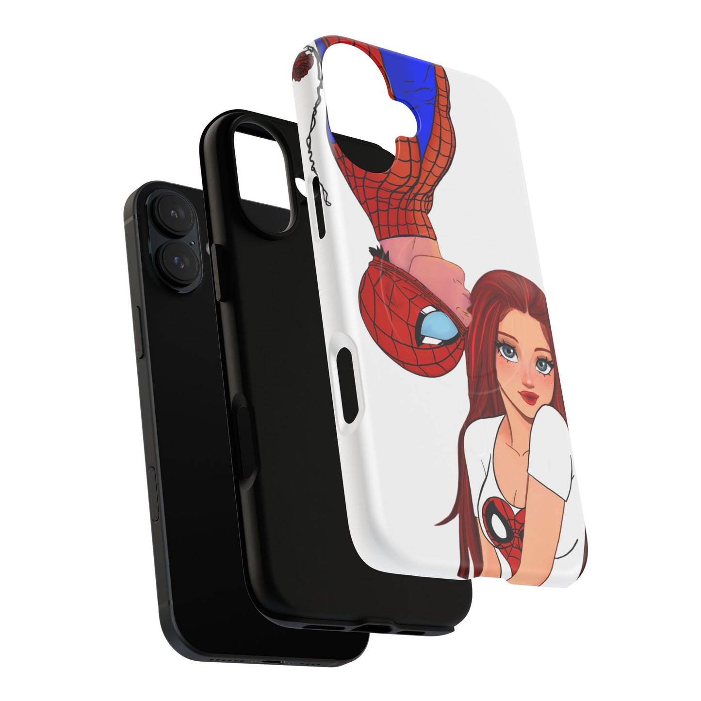 Spidey & MJ Fanart Tough Magnetic iPhone Case- Many Phone Models available!