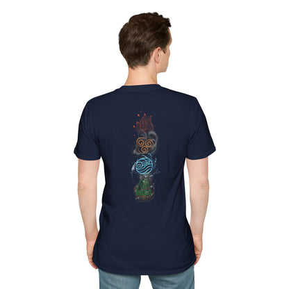 Airbender Avatar T-Shirt — Aang Spirit Bending Graphic Tee