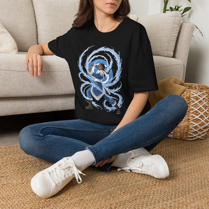 Waterbender T-Shirt — Elemental Water Bending Illustration Tee