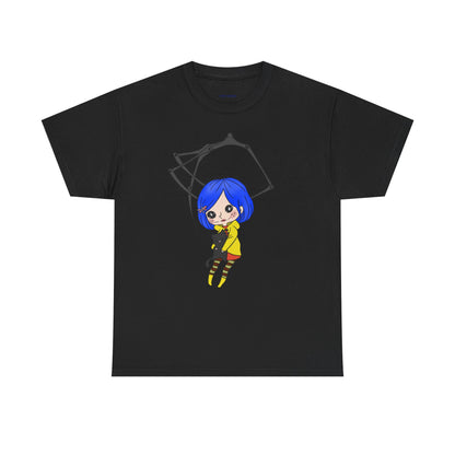 Coraline Artwork Graphic Tee- Artwork by Kreationsart