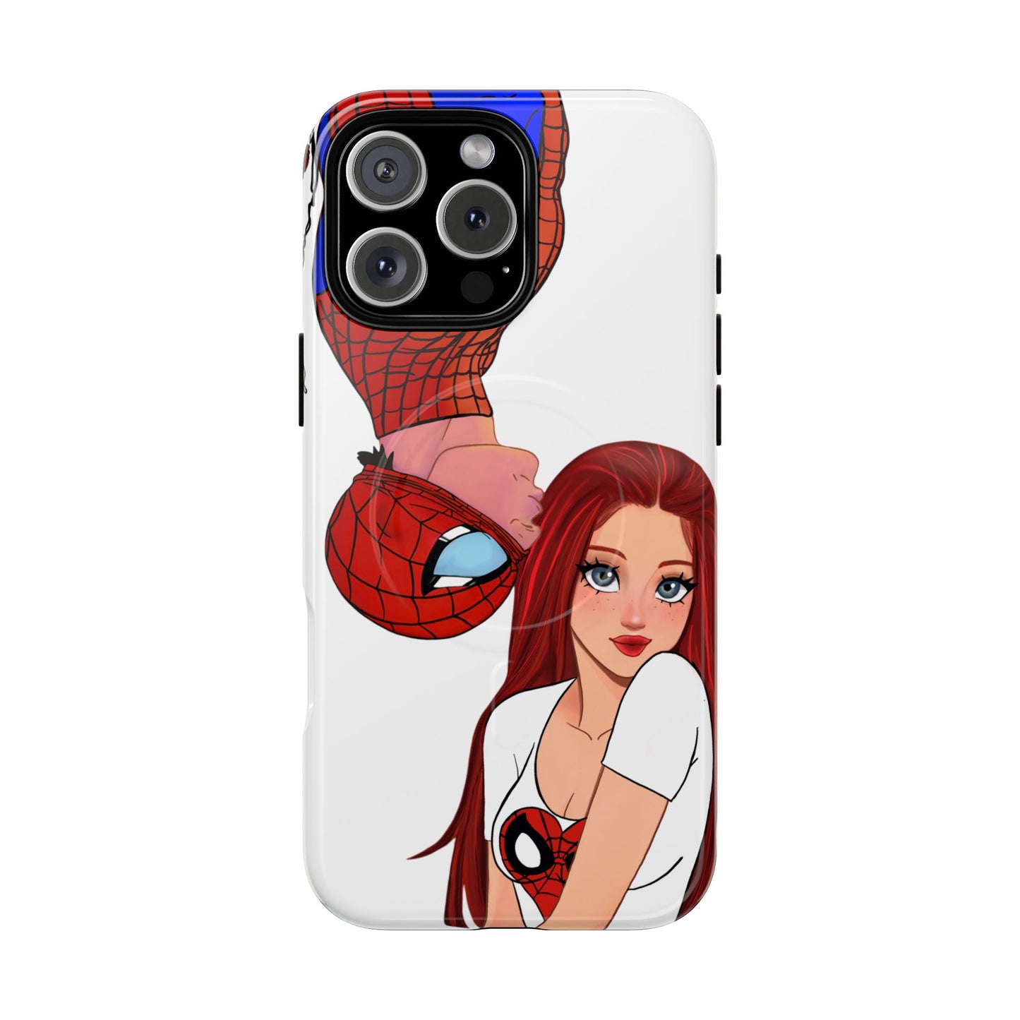 Spidey & MJ Fanart Tough Magnetic iPhone Case- Many Phone Models available!