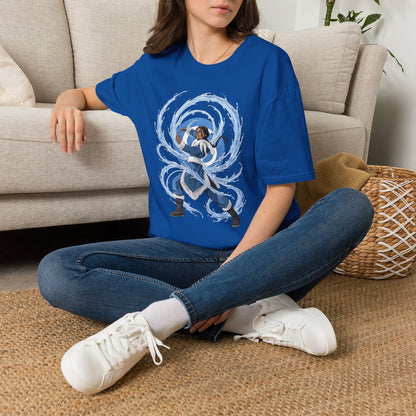 Waterbender T-Shirt — Elemental Water Bending Illustration Tee