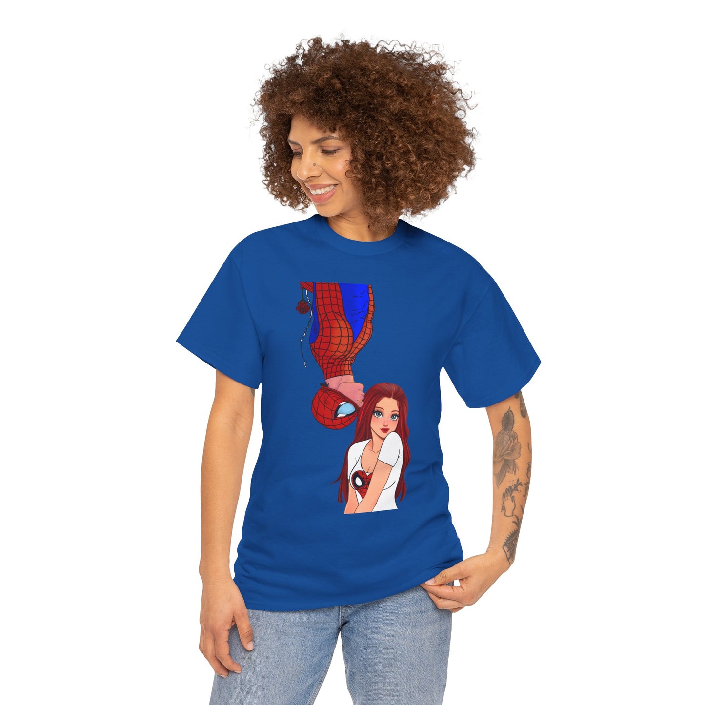 Spider-Man Retro Adult Comic Tee — Fan art from Kreationsart