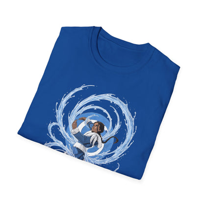 Waterbender T-Shirt — Elemental Water Bending Illustration Tee