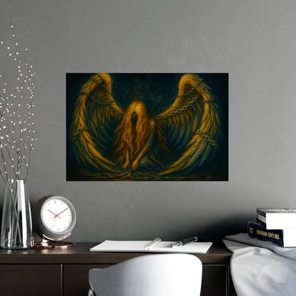 Chained Innocence- Premium Matte Art Print