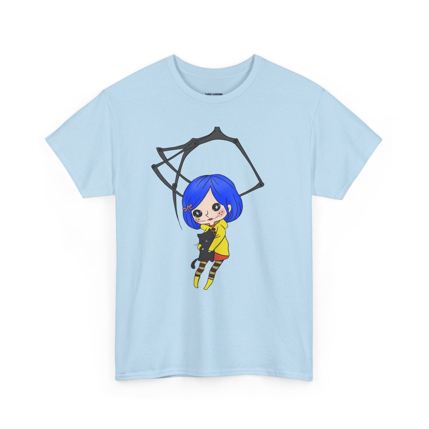 Coraline Artwork Graphic Tee- Artwork by Kreationsart