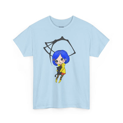 Coraline Artwork Graphic Tee- Artwork by Kreationsart