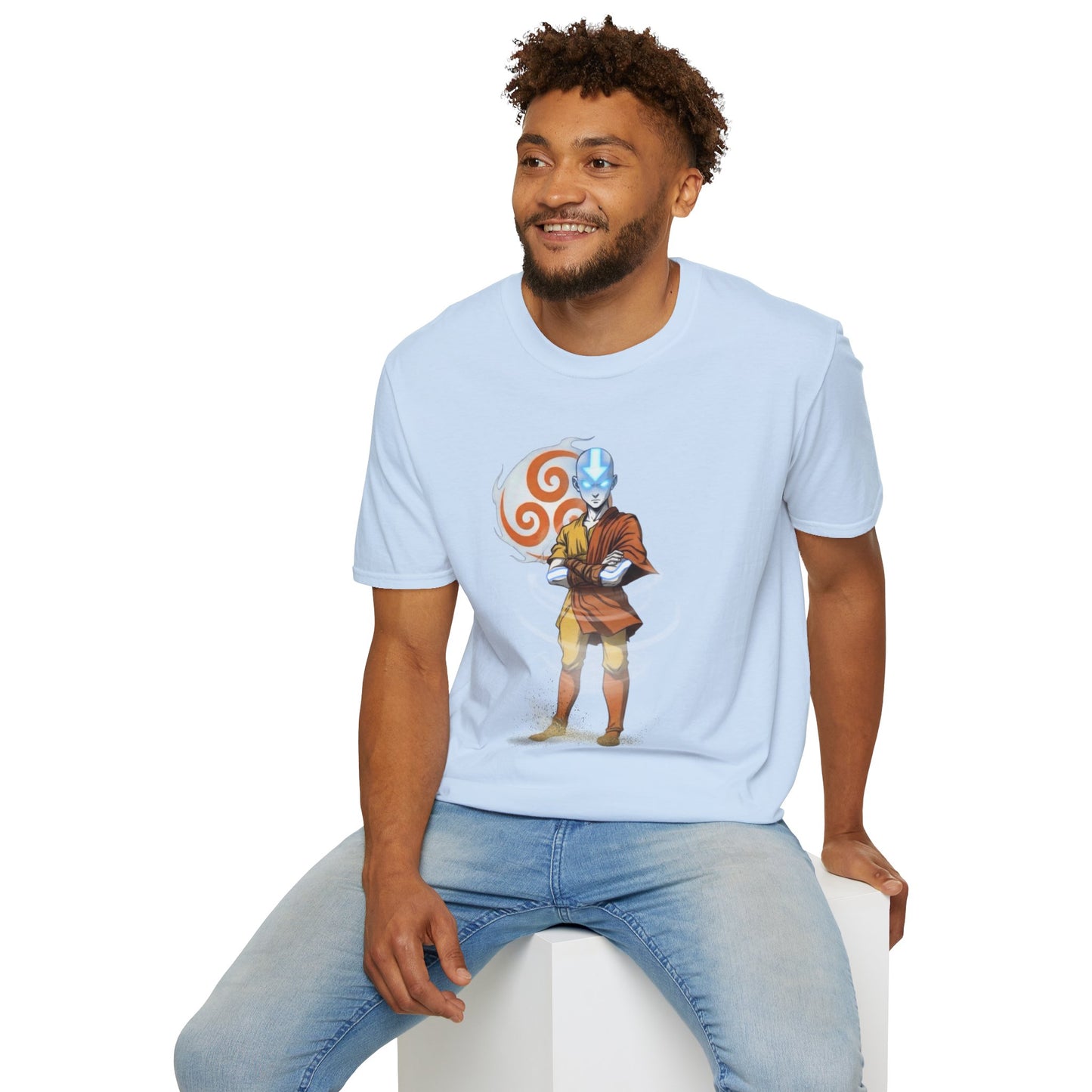 Airbender Avatar T-Shirt — Aang Spirit Bending Graphic Tee