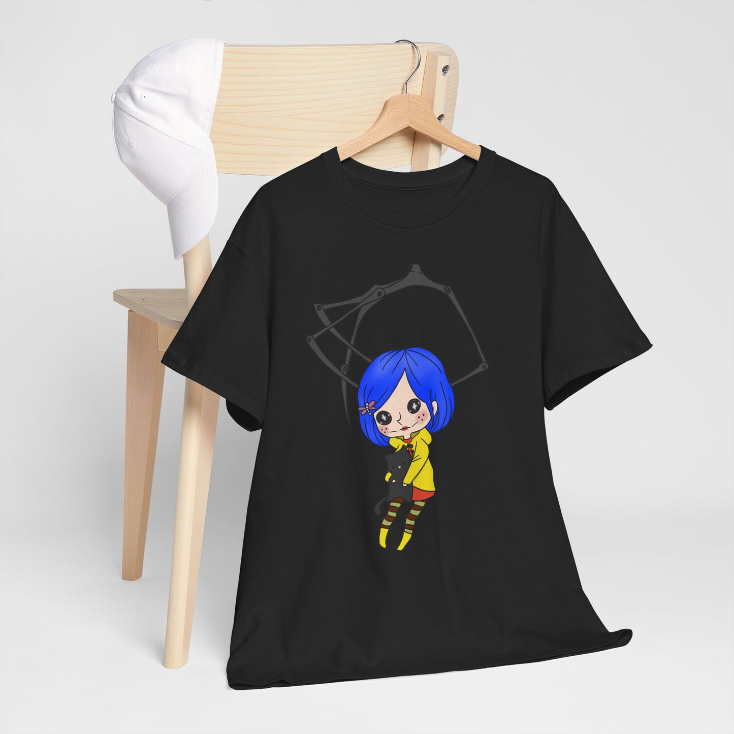 Coraline Artwork Graphic Tee- Artwork by Kreationsart