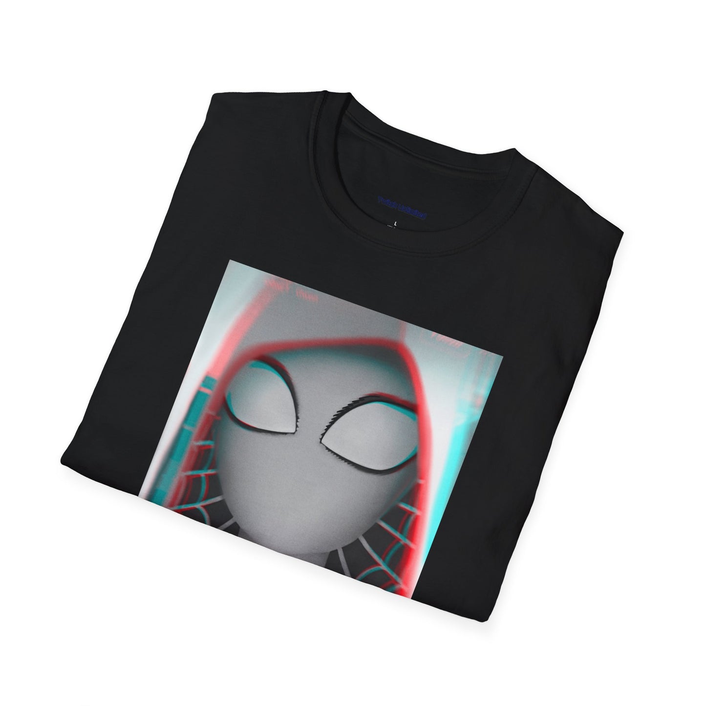 Spider-Gwen Glitch Fan Art T-Shirt by Kreationsart