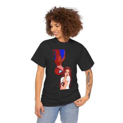 Spider-Man Retro Adult Comic Tee — Fan art from Kreationsart