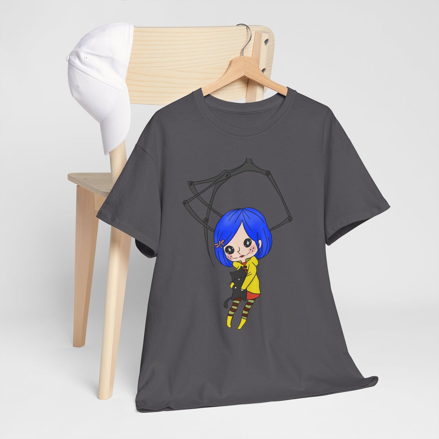Coraline Artwork Graphic Tee- Artwork by Kreationsart