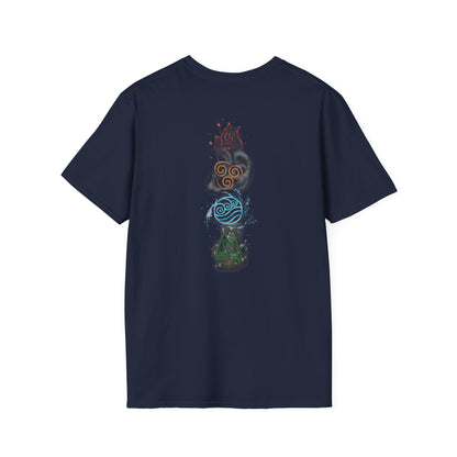 Waterbender T-Shirt — Elemental Water Bending Illustration Tee