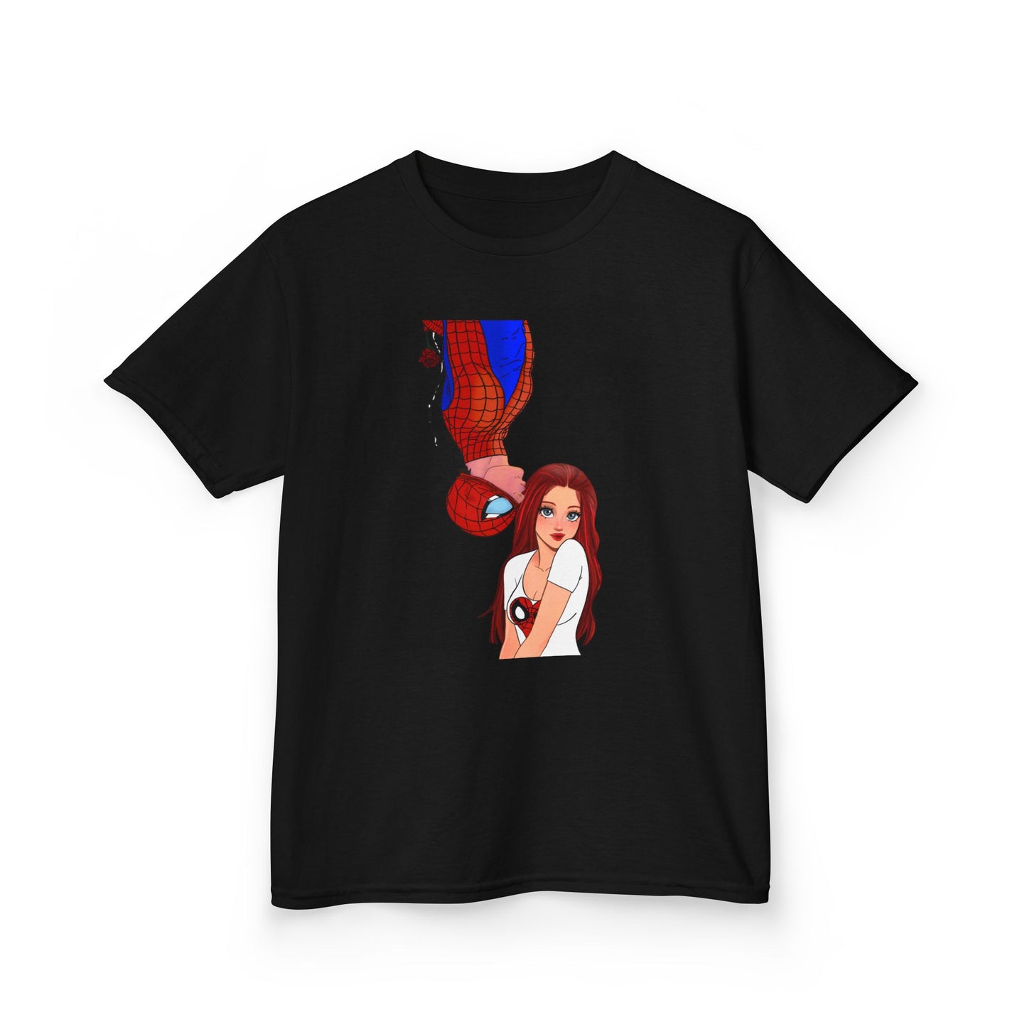 Kid's Spiderman and Mary Jane artwork Tee by Kreations Art