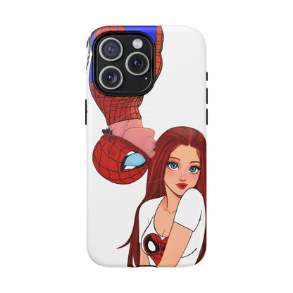 Spidey & MJ Fanart Tough Magnetic iPhone Case- Many Phone Models available!