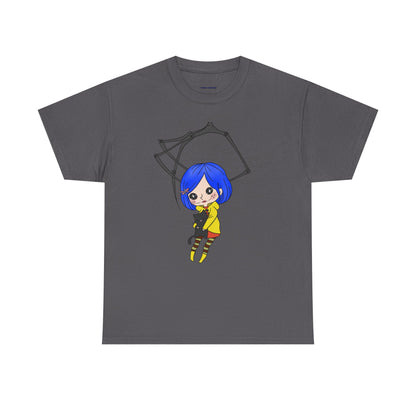 Coraline Artwork Graphic Tee- Artwork by Kreationsart