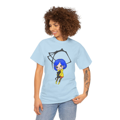 Coraline Artwork Graphic Tee- Artwork by Kreationsart