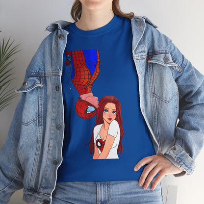 Spider-Man Retro Adult Comic Tee — Fan art from Kreationsart