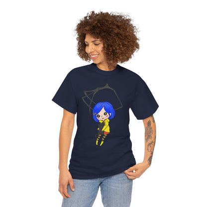 Coraline Artwork Graphic Tee- Artwork by Kreationsart