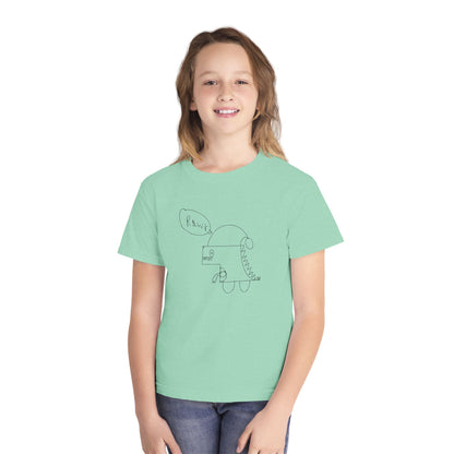 Dinosaur Doodle Kid's Tee- Drawn by kids for kids