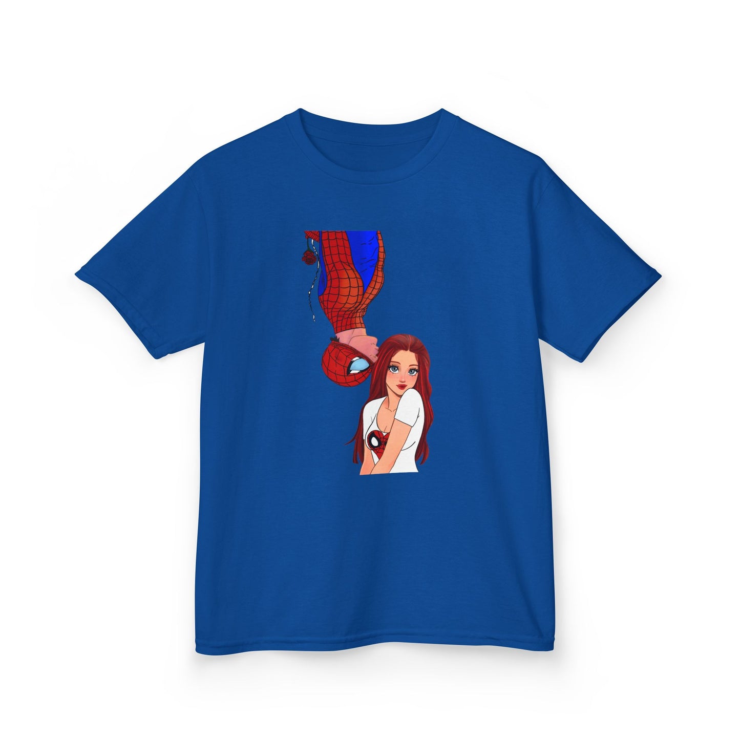 Kid's Spiderman and Mary Jane artwork Tee by Kreations Art