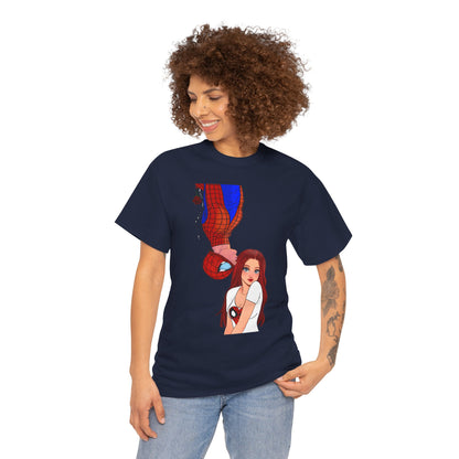 Spider-Man Retro Adult Comic Tee — Fan art from Kreationsart