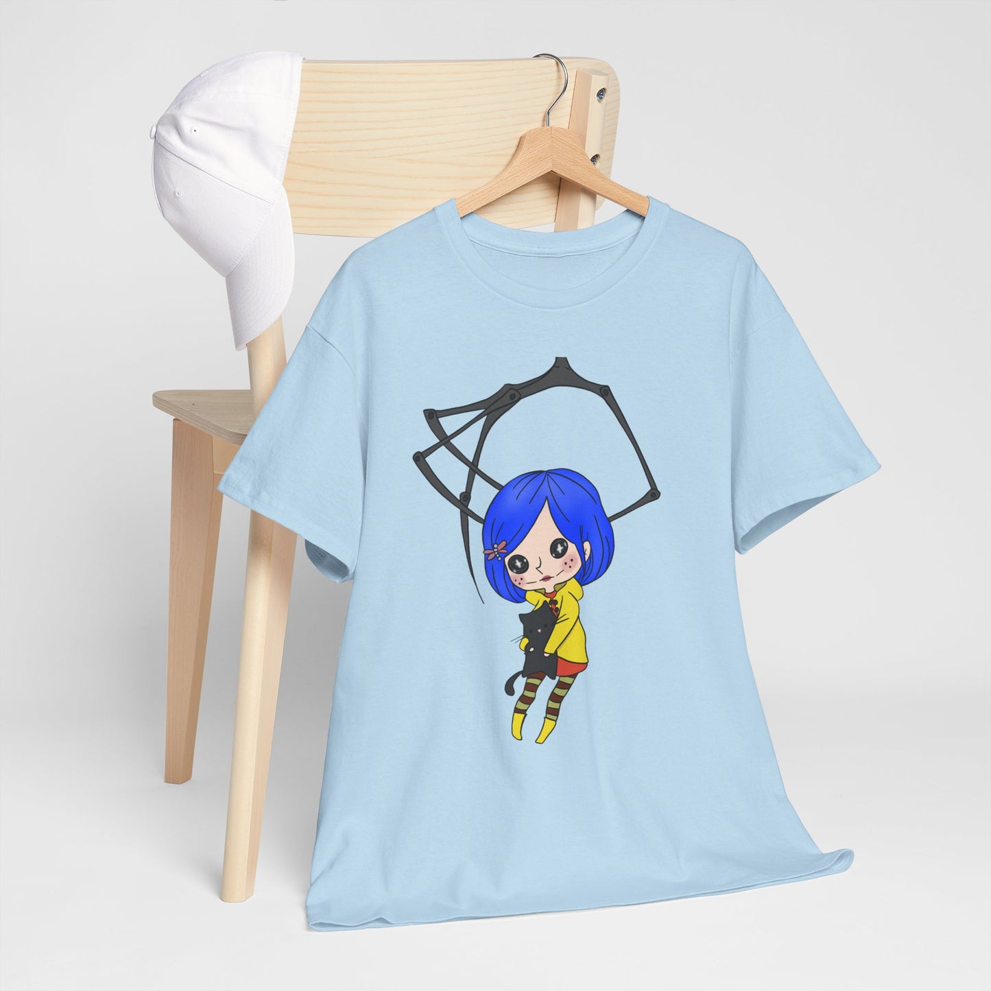 Coraline Artwork Graphic Tee- Artwork by Kreationsart