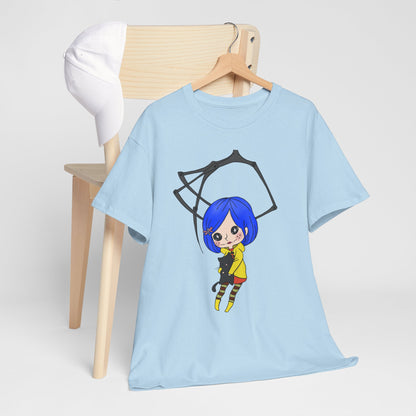 Coraline Artwork Graphic Tee- Artwork by Kreationsart