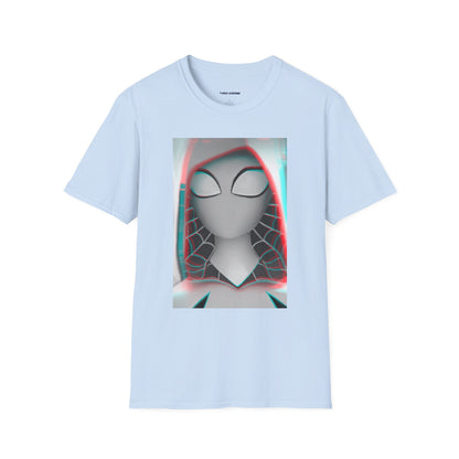 Spider-Gwen Glitch Fan Art T-Shirt by Kreationsart