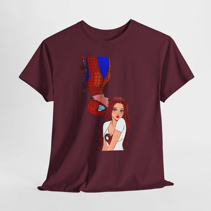 Spider-Man Retro Adult Comic Tee — Fan art from Kreationsart