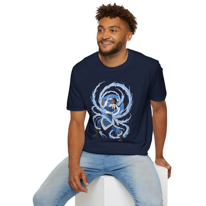 Waterbender T-Shirt — Elemental Water Bending Illustration Tee