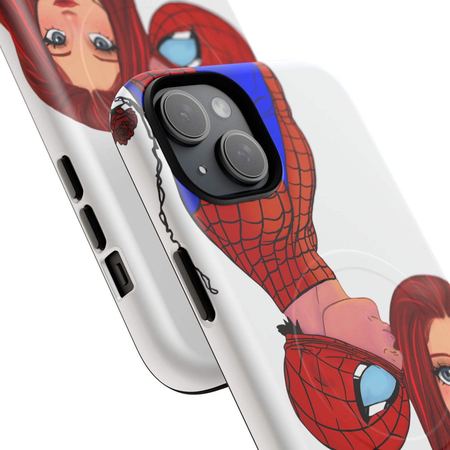 Spidey & MJ Fanart Tough Magnetic iPhone Case- Many Phone Models available!