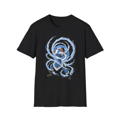 Waterbender T-Shirt — Elemental Water Bending Illustration Tee