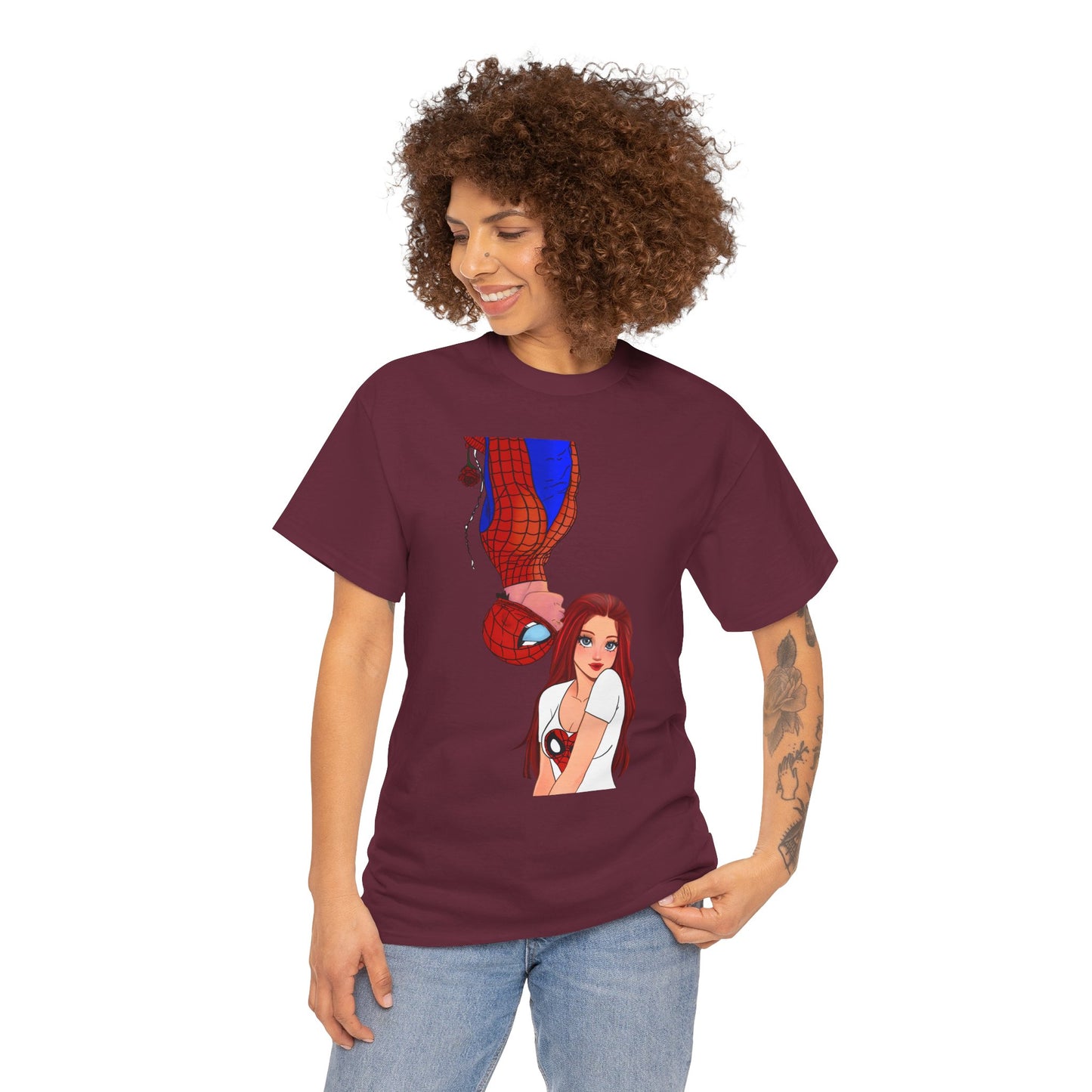 Spider-Man Retro Adult Comic Tee — Fan art from Kreationsart