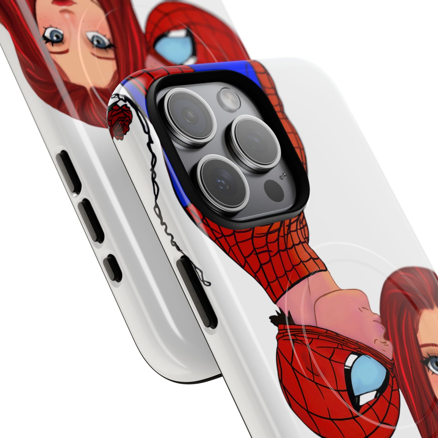Spidey & MJ Fanart Tough Magnetic iPhone Case- Many Phone Models available!