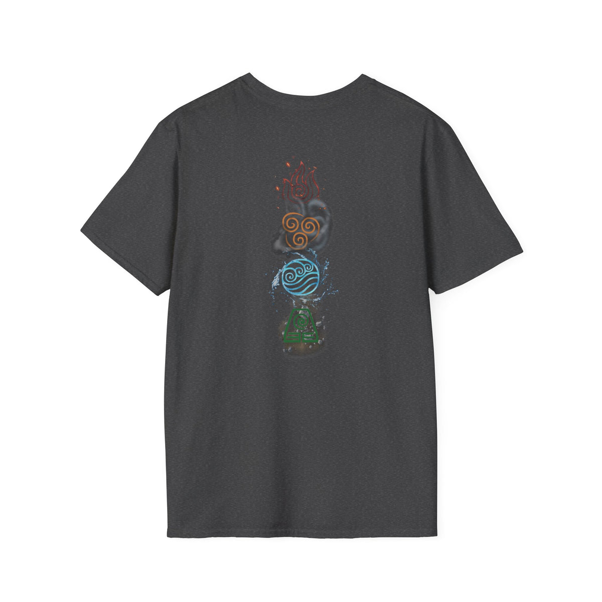 Waterbender T-Shirt — Elemental Water Bending Illustration Tee