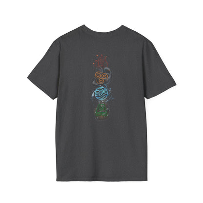 Waterbender T-Shirt — Elemental Water Bending Illustration Tee