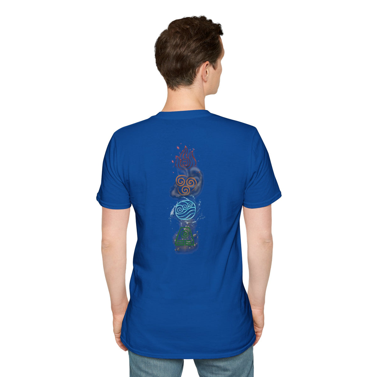 Waterbender T-Shirt — Elemental Water Bending Illustration Tee
