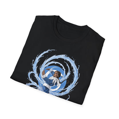 Waterbender T-Shirt — Elemental Water Bending Illustration Tee