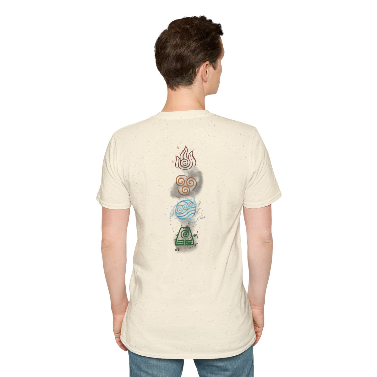 Waterbender T-Shirt — Elemental Water Bending Illustration Tee