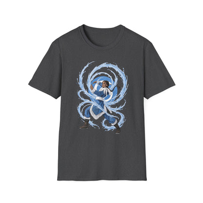 Waterbender T-Shirt — Elemental Water Bending Illustration Tee