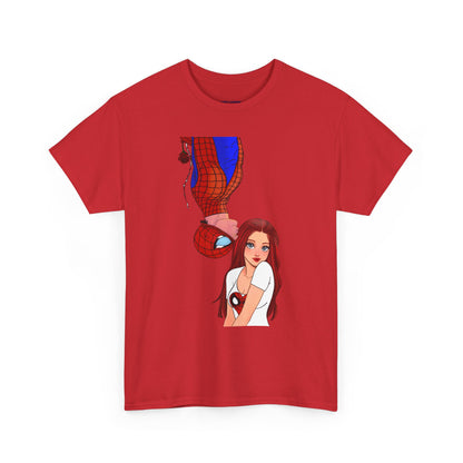 Spider-Man Retro Adult Comic Tee — Fan art from Kreationsart