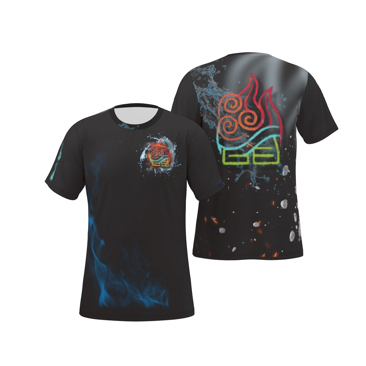 Master of the Elements All-Over Graphic Tee