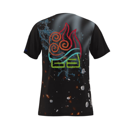 Master of the Elements All-Over Graphic Tee