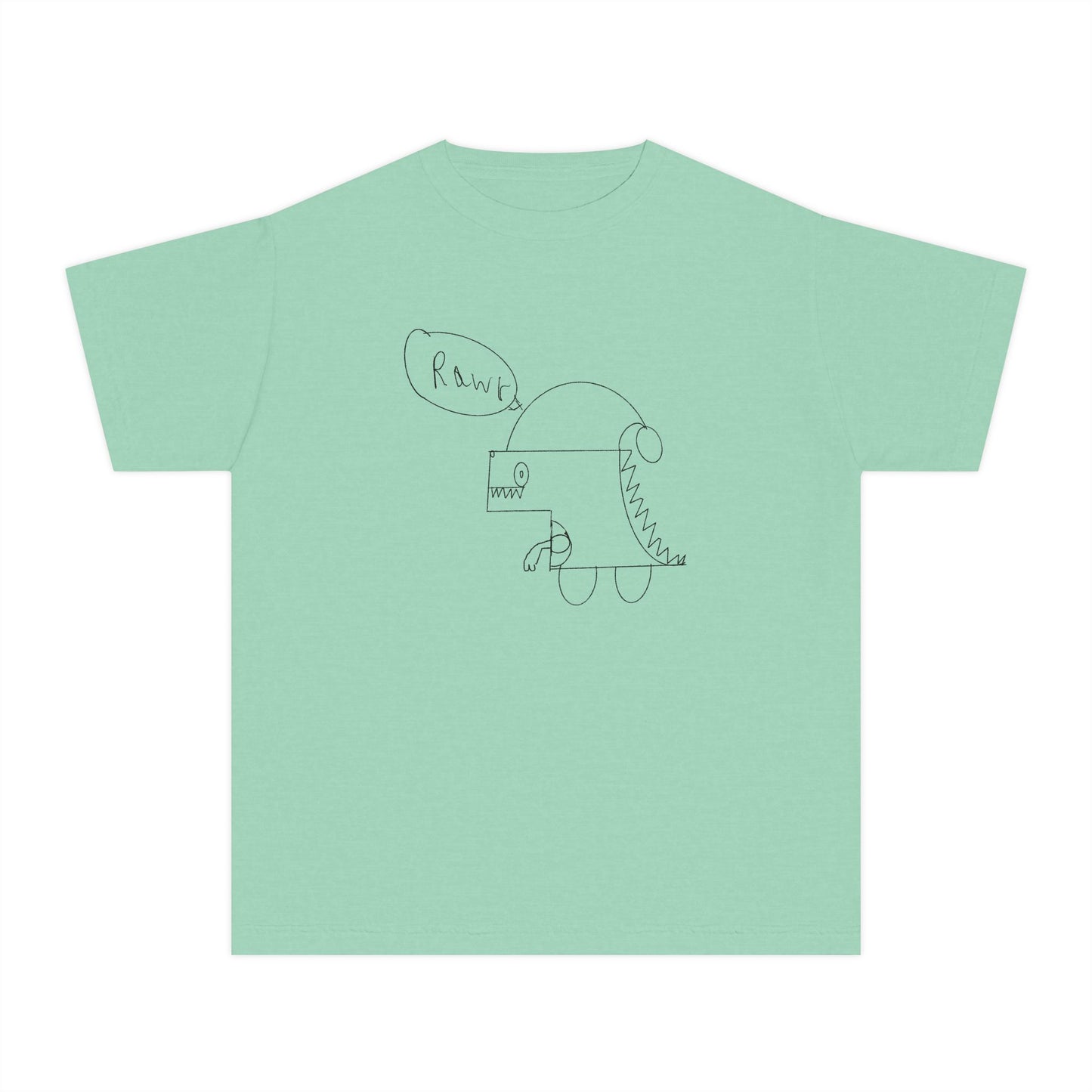 Dinosaur Doodle Kid's Tee- Drawn by kids for kids