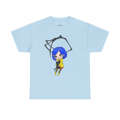 Coraline Artwork Graphic Tee- Artwork by Kreationsart