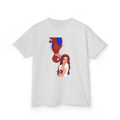 Kid's Spiderman and Mary Jane artwork Tee by Kreations Art