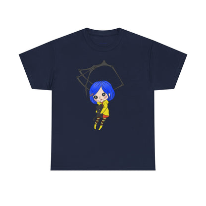 Coraline Artwork Graphic Tee- Artwork by Kreationsart