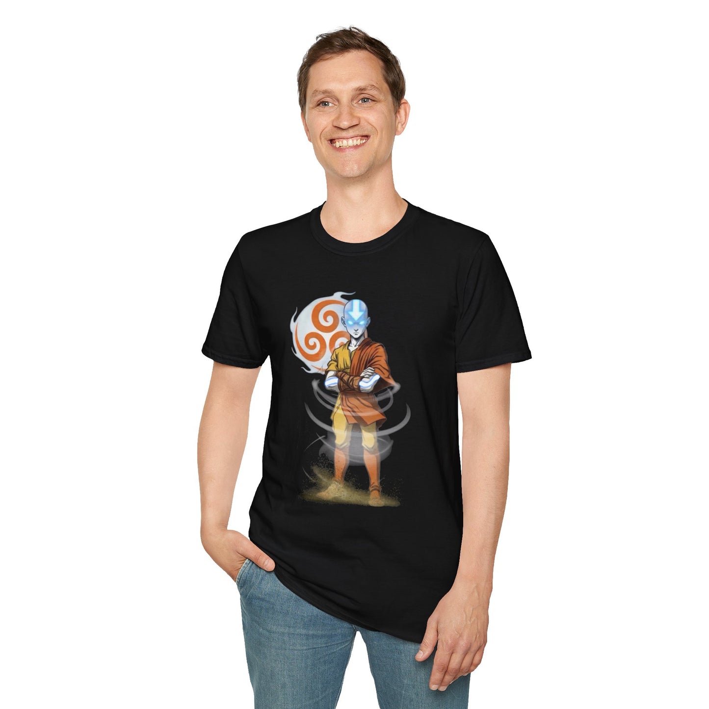 Airbender Avatar T-Shirt — Aang Spirit Bending Graphic Tee