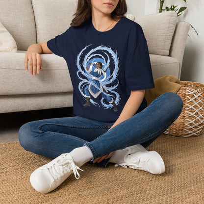 Waterbender T-Shirt — Elemental Water Bending Illustration Tee